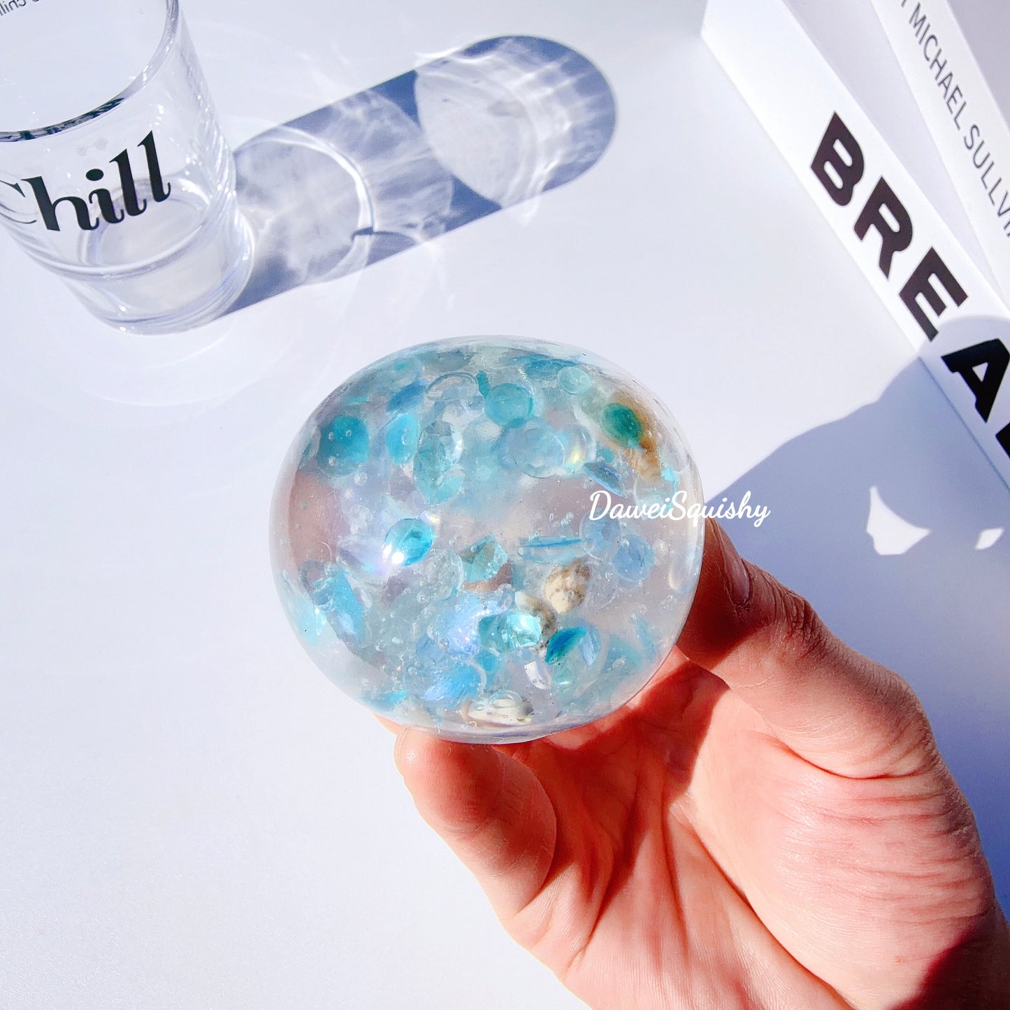 SOFT LIQUID GLASS OCEAN DREAMS STRESS BALL