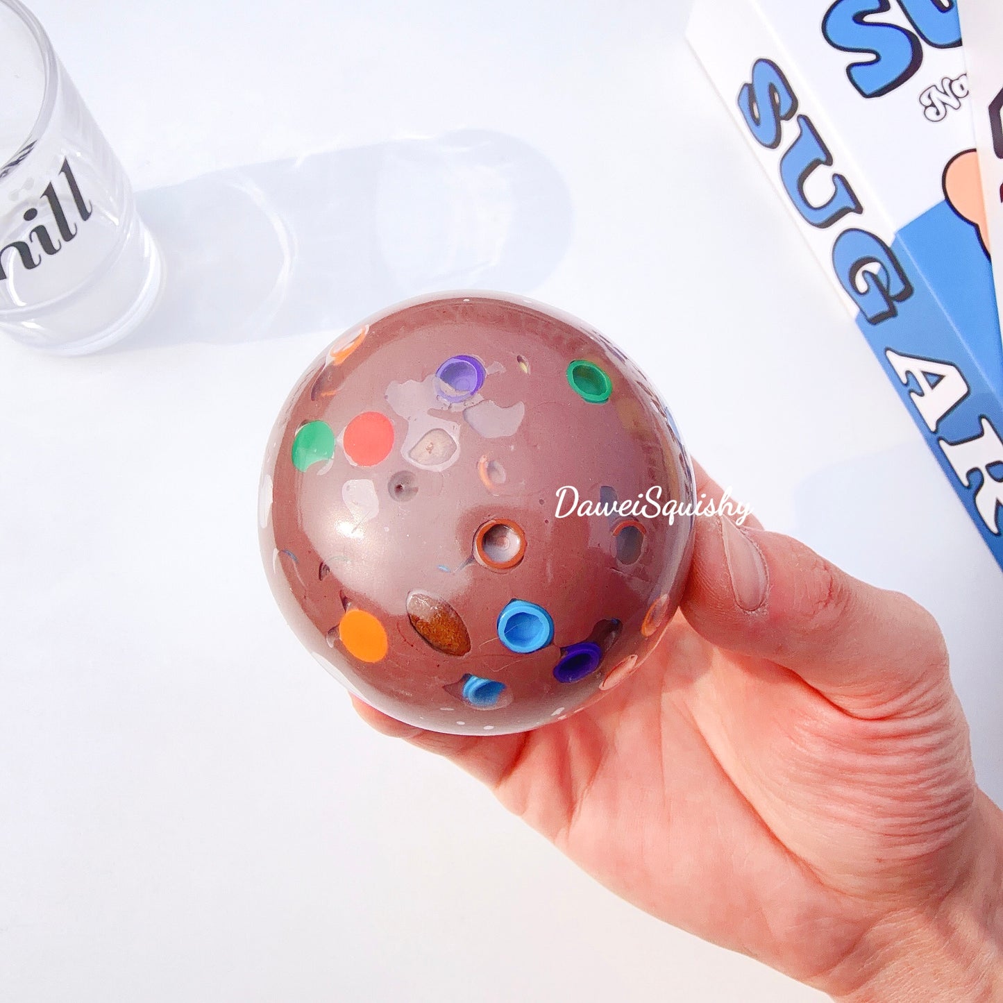 CREAMY BASE M&M’S CHOCOLATE STRESS BALL