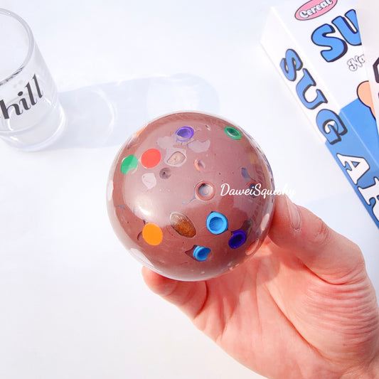 CREAMY BASE M&M’S CHOCOLATE STRESS BALL