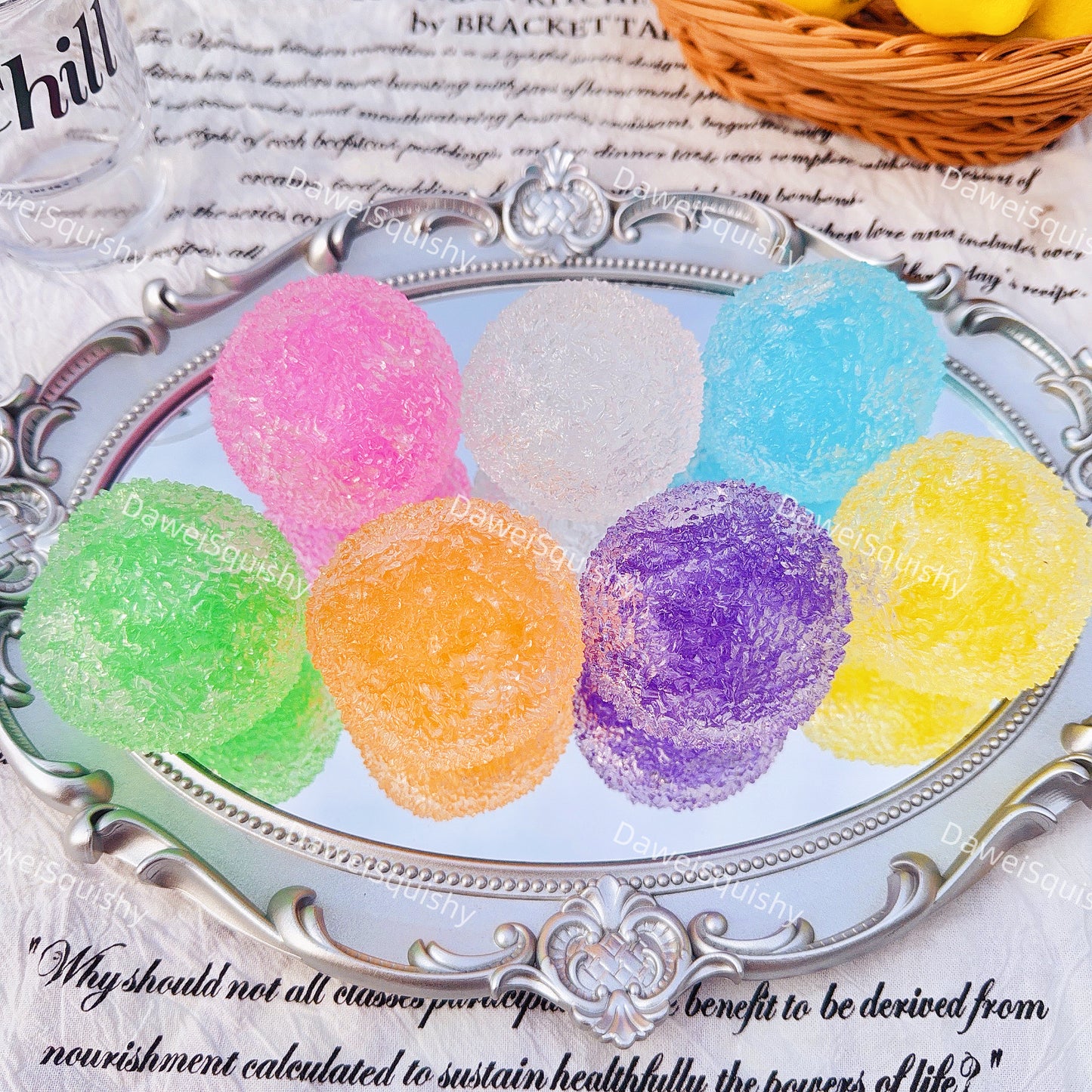 FRUIT GUMMY CANDY STRESS BALL