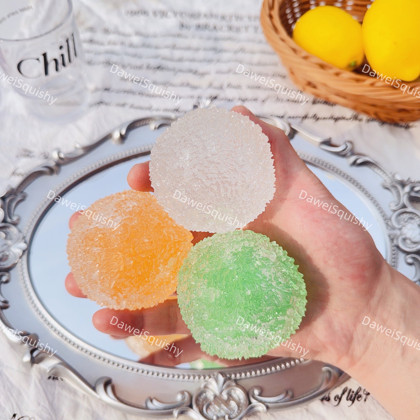 FRUIT GUMMY CANDY STRESS BALL