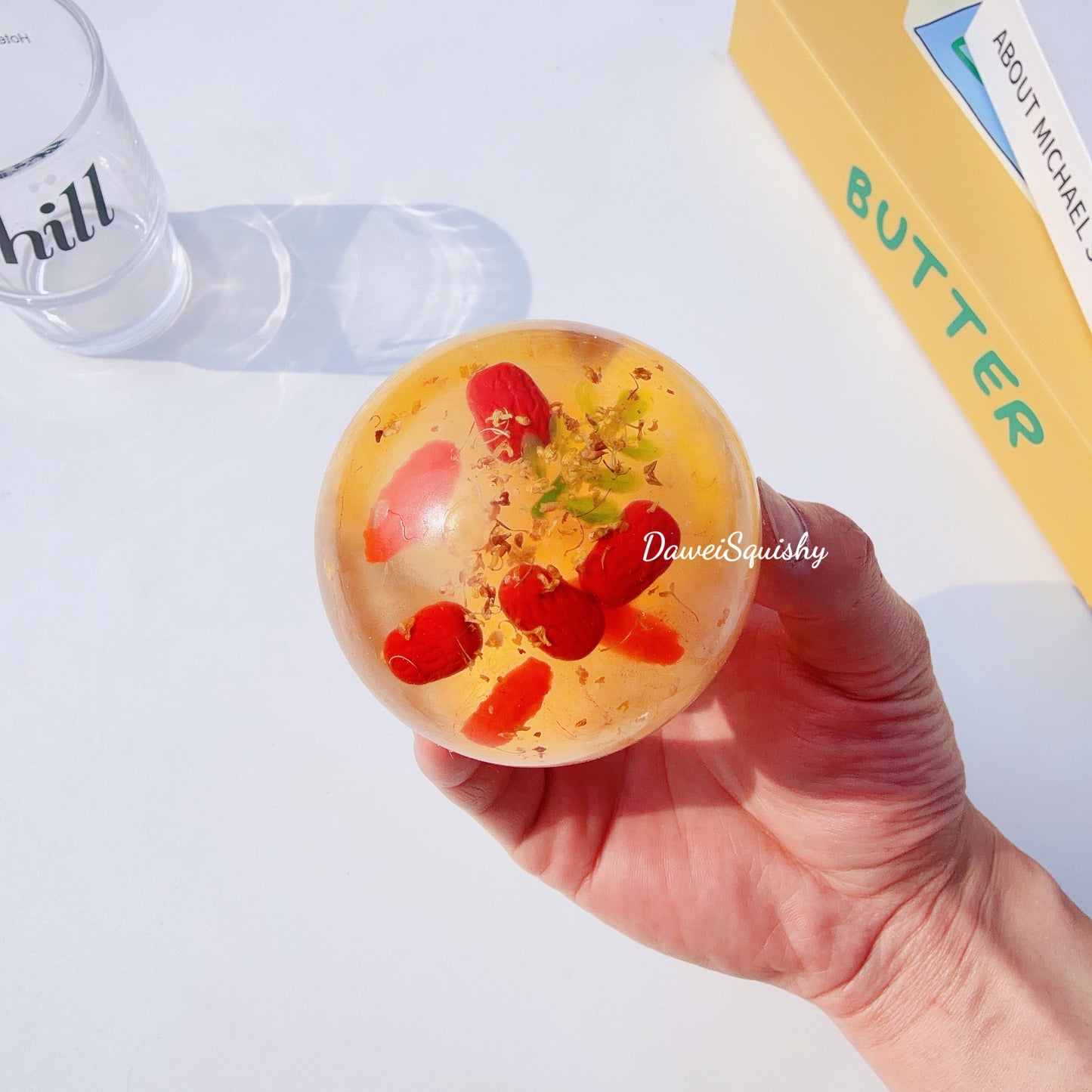 RED DATES OSMANTHUS CRISPY BALL