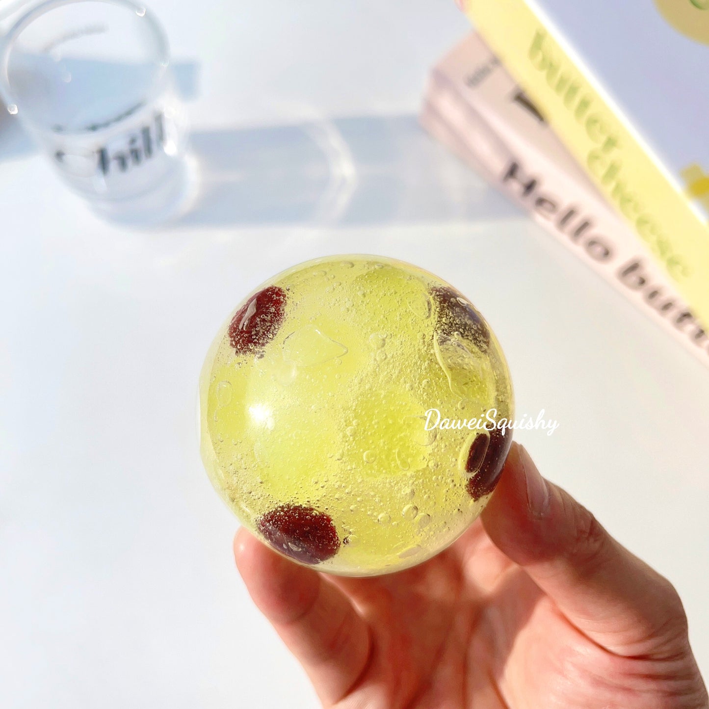 PLUM GREEN GRAPE STRESS BALL