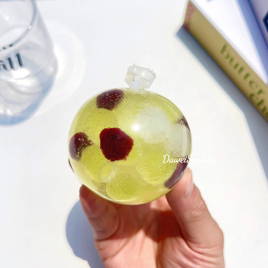 PLUM GREEN GRAPE STRESS BALL