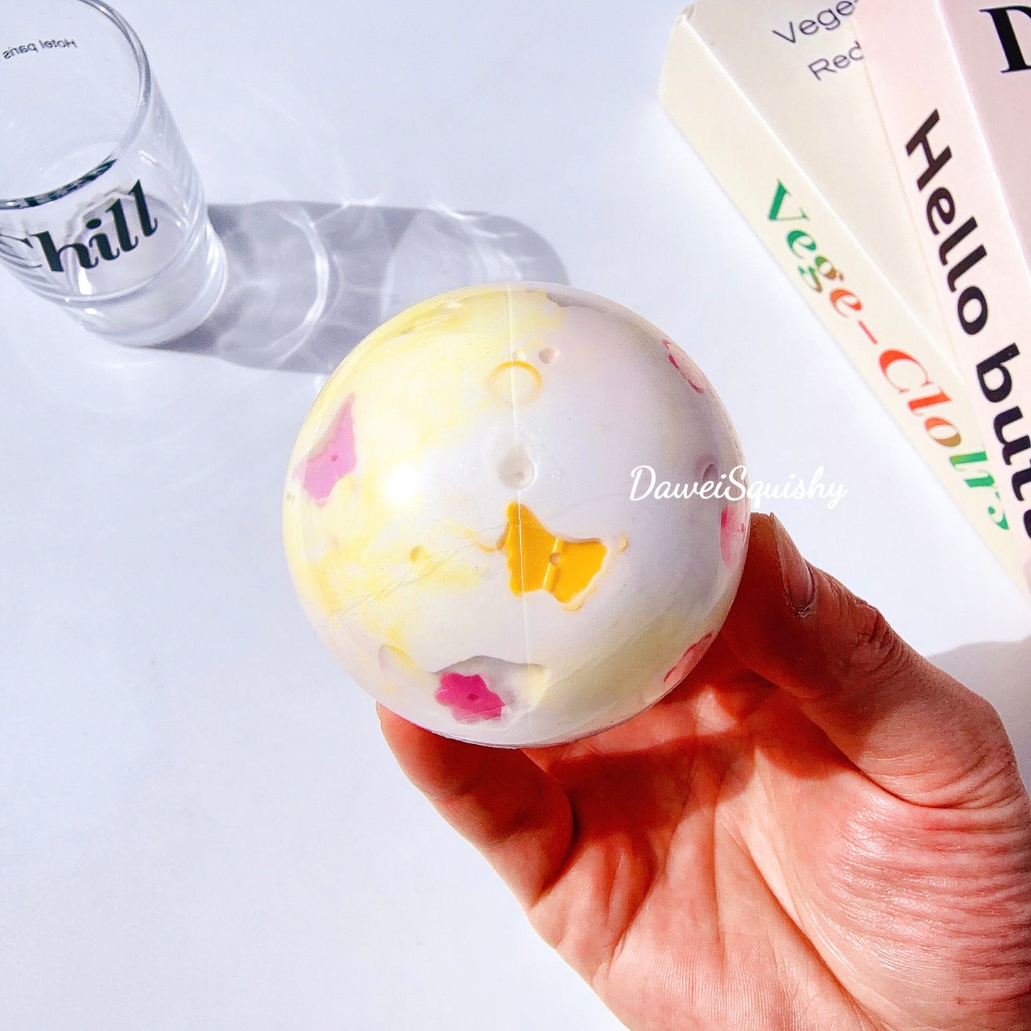 BLUSH OF BUTTERFLY STRESS BALL