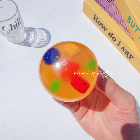 LIQUID GLASS PUTTY FRUIT JUICY STRESS BALL