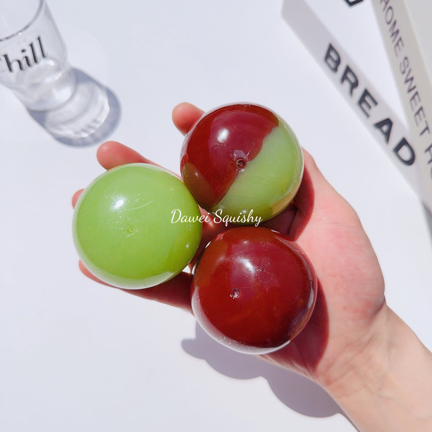 SOLID COLOR COCONUT OIL BASE STRESS BALL