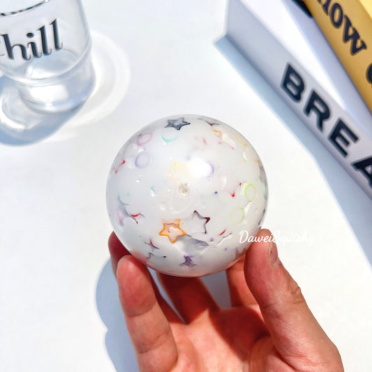 STAR BUILDING BLOCKS STRESS BALL