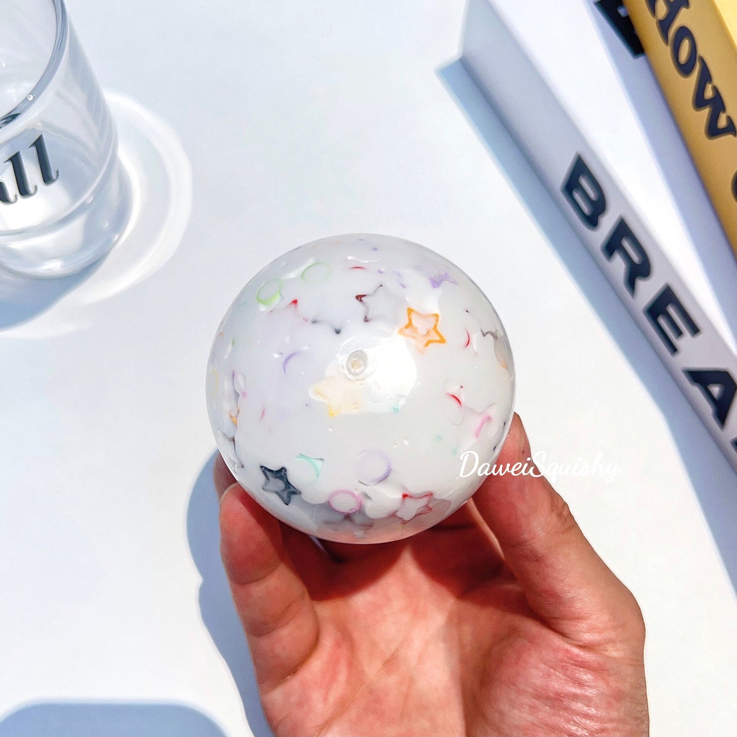 STAR BUILDING BLOCKS STRESS BALL
