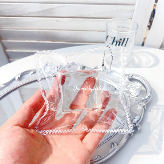 CLEAR CUBE TABA SQUISHY TOY