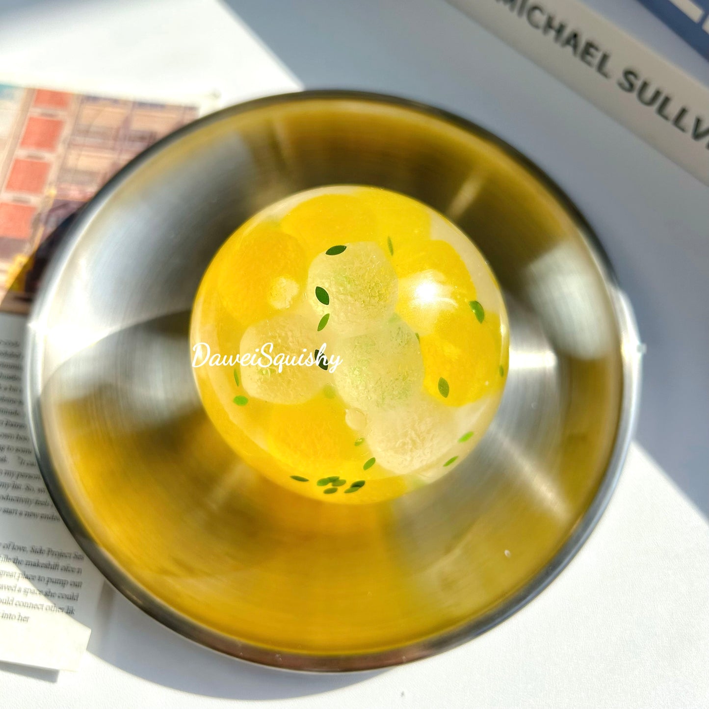 WHITE PEACH LEMON TEA STRESS BALL