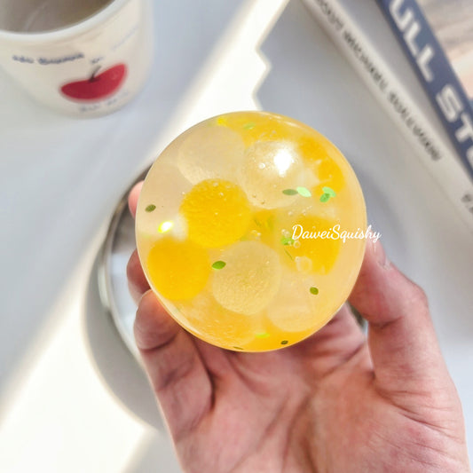 WHITE PEACH LEMON TEA STRESS BALL