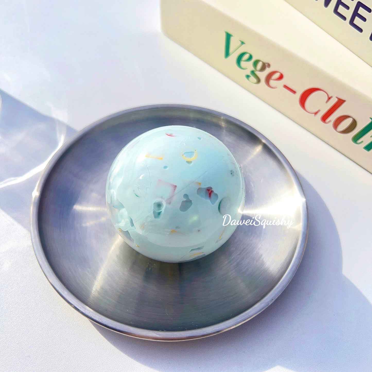 CREAMY BASE FRUIT PUDDING YOGURT STRESS BALL