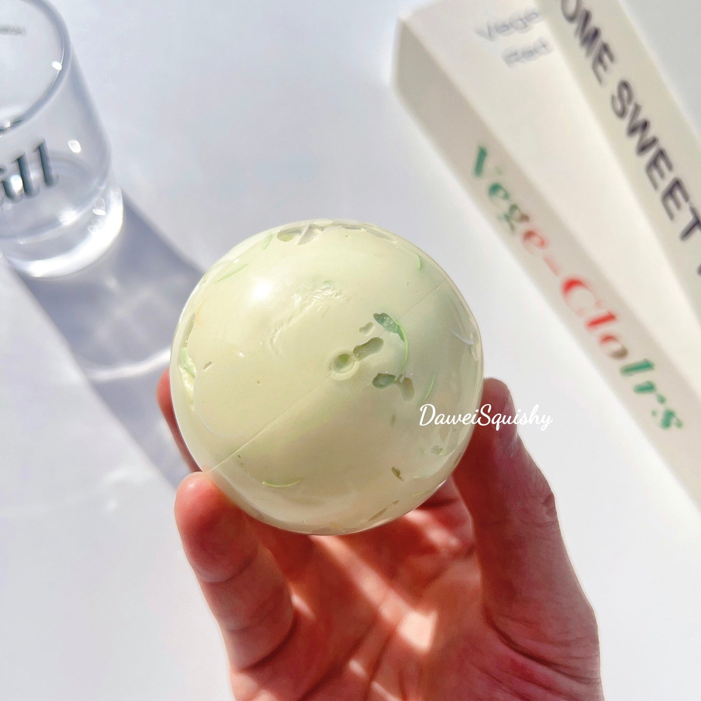 CREAMY BASE GREEN APPLE YOGURT STRESS BALL