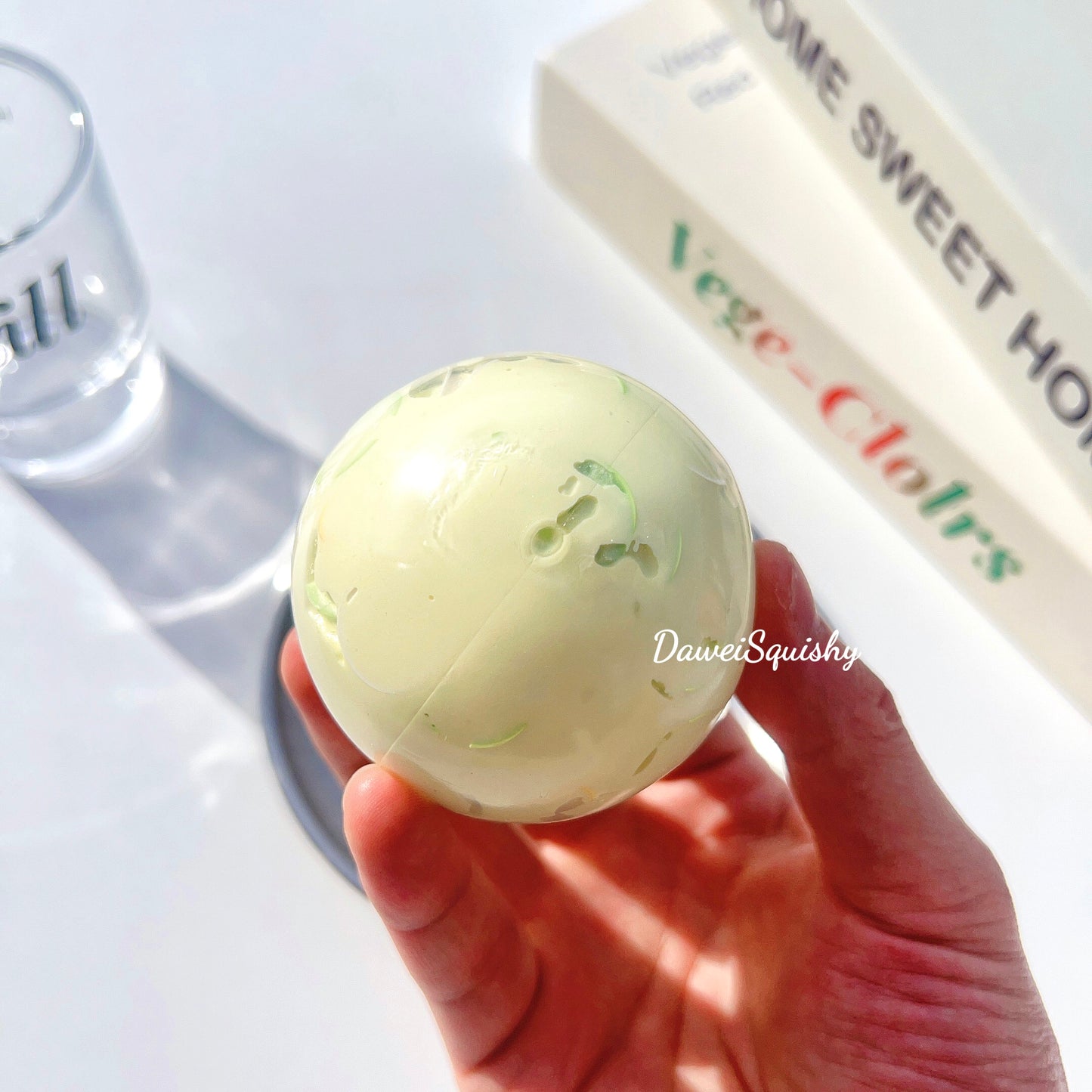 CREAMY BASE GREEN APPLE YOGURT STRESS BALL
