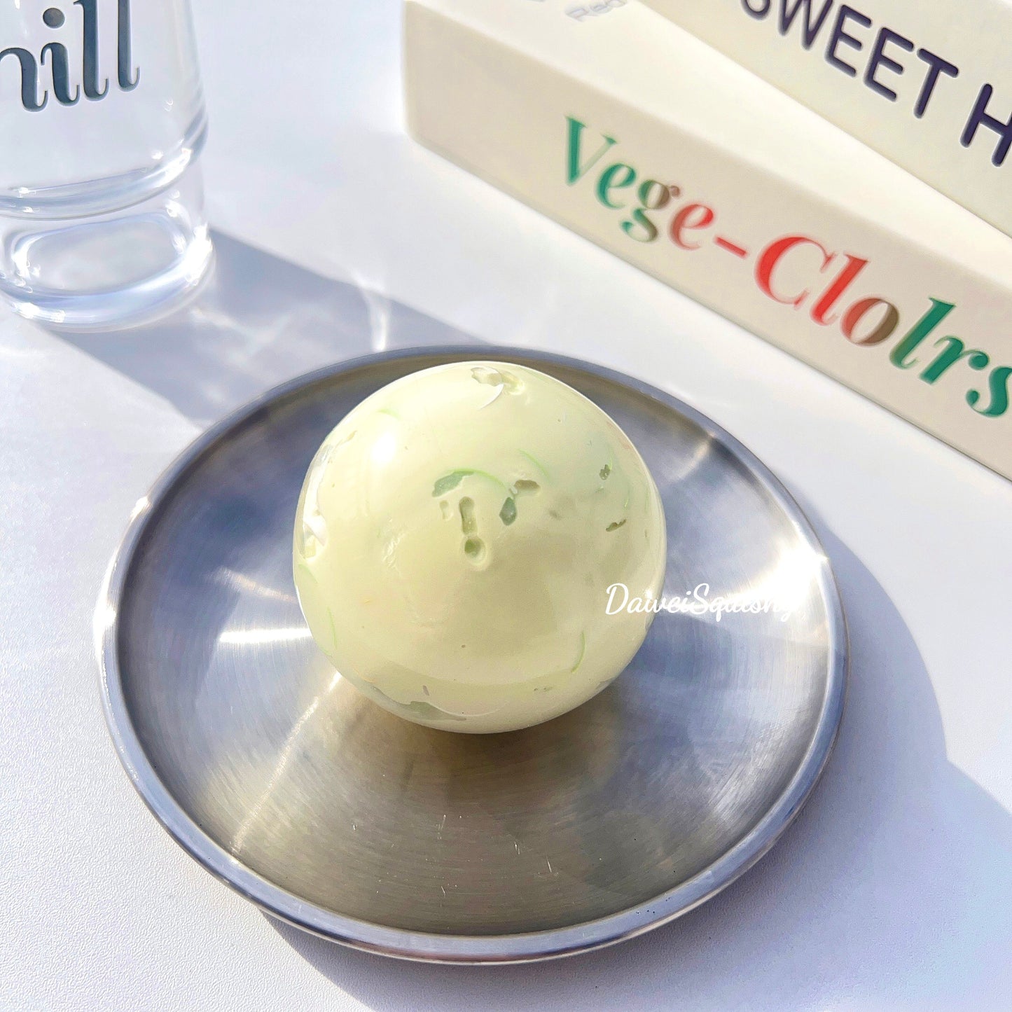 CREAMY BASE GREEN APPLE YOGURT STRESS BALL