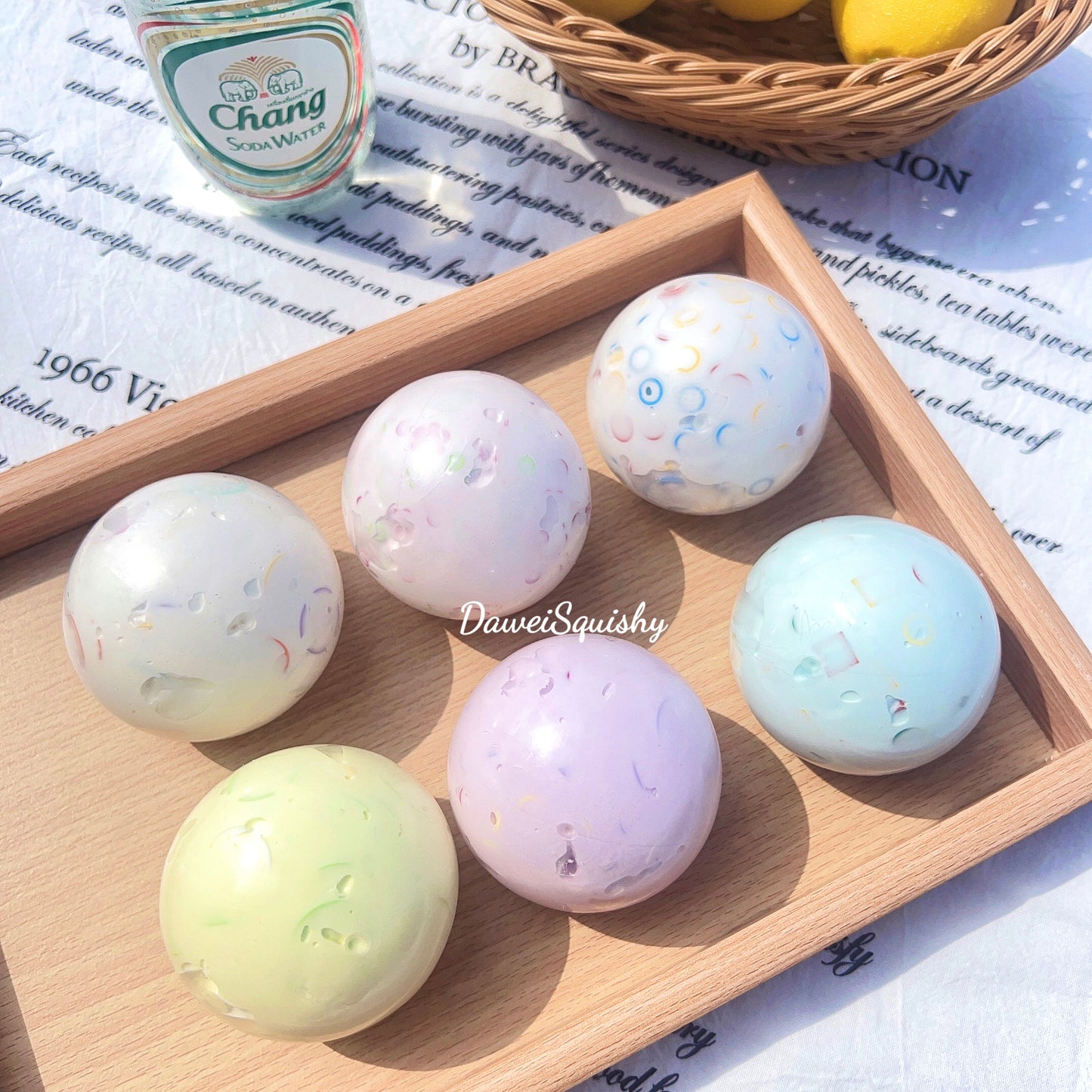 THICK CREAM YOGURT SERIES STRESS BALL