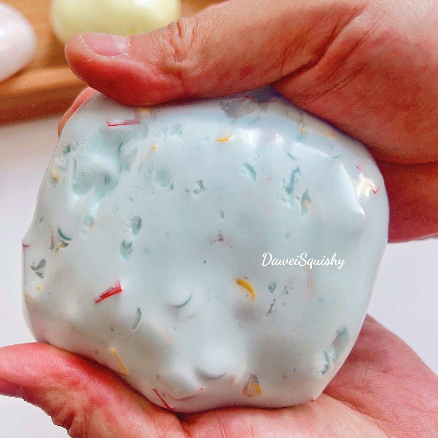 CREAMY BASE FRUIT PUDDING YOGURT STRESS BALL