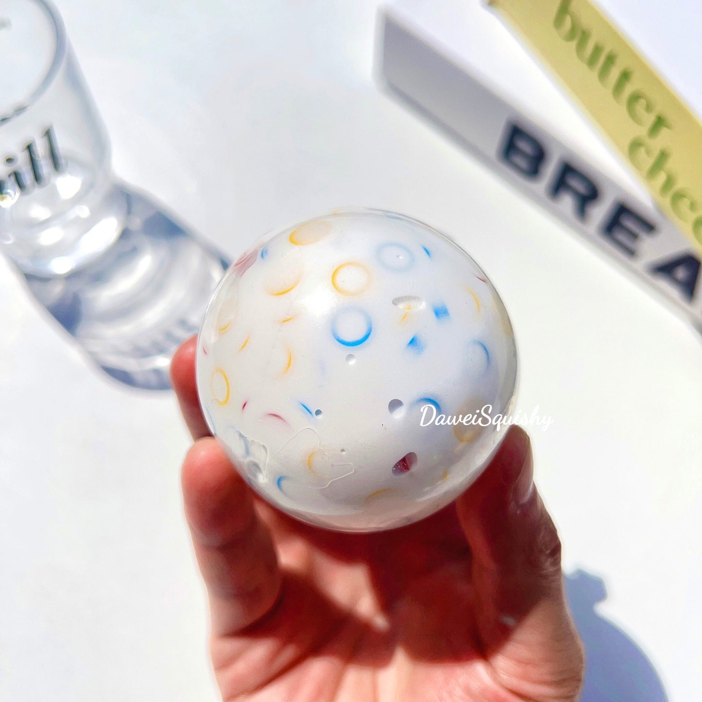 CREAMY BASE MEDLEY OAT YOGURT STRESS BALL